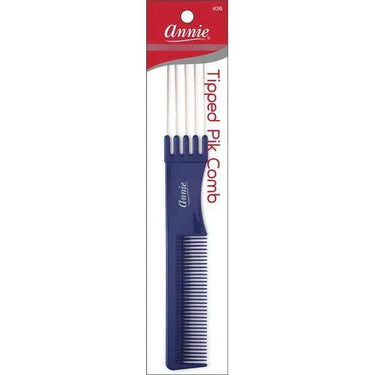 Annie Tipped Pik Comb ,36 - ANNS BEAUTY SUPPLY
